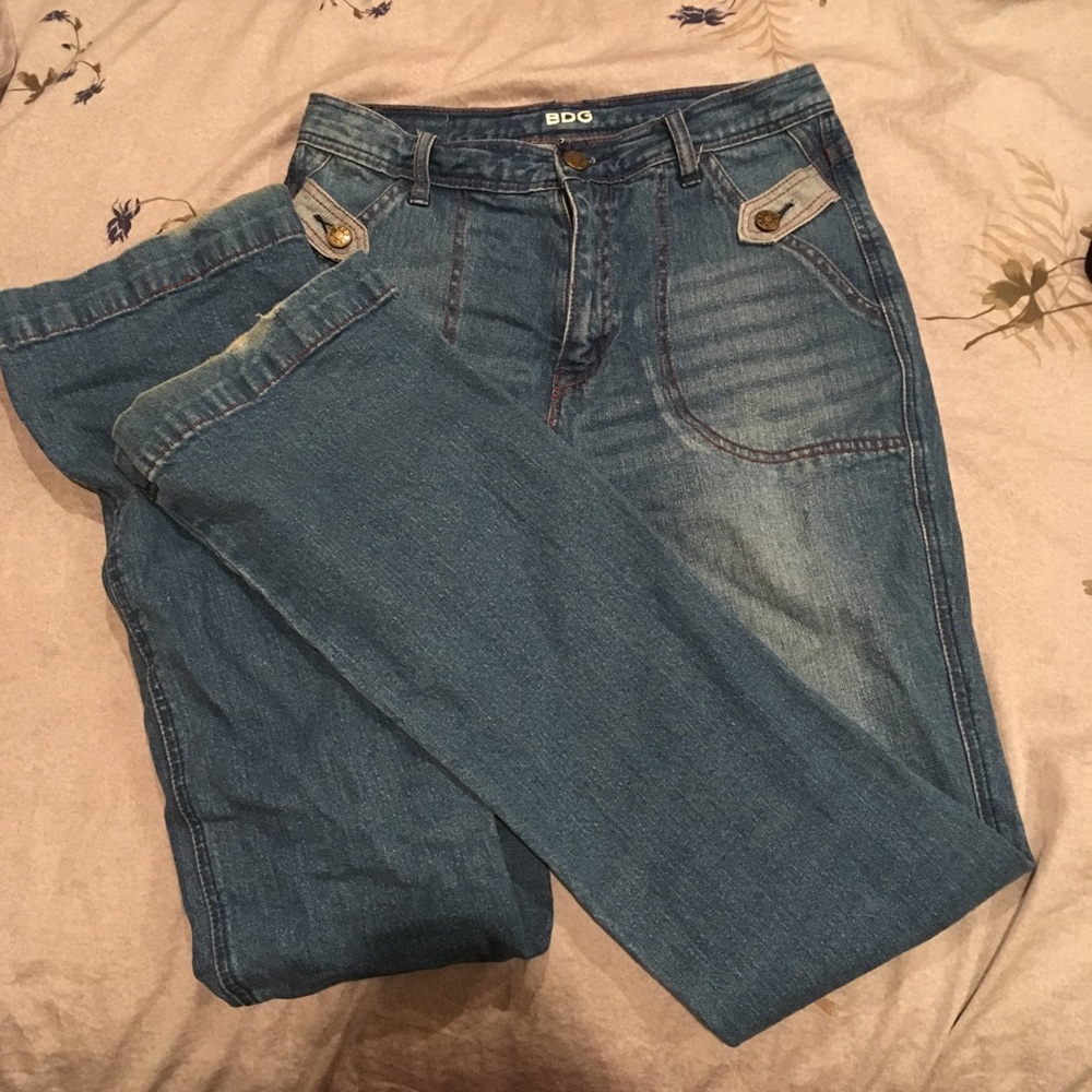 BDG high waisted flair pants